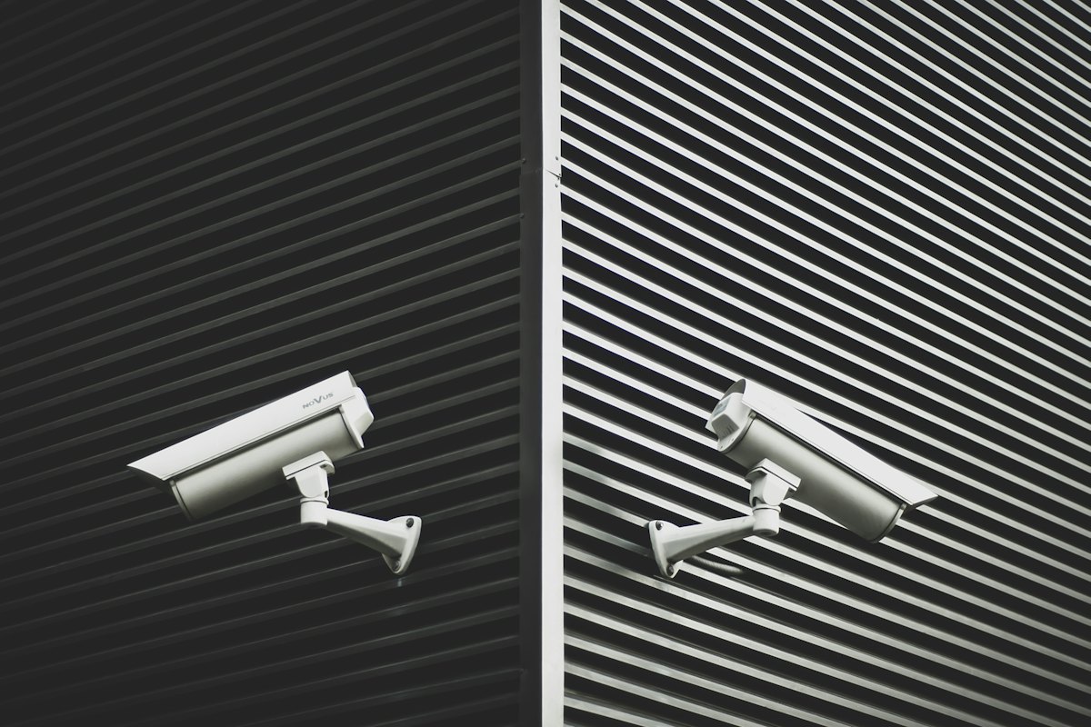 Two bullet cameras