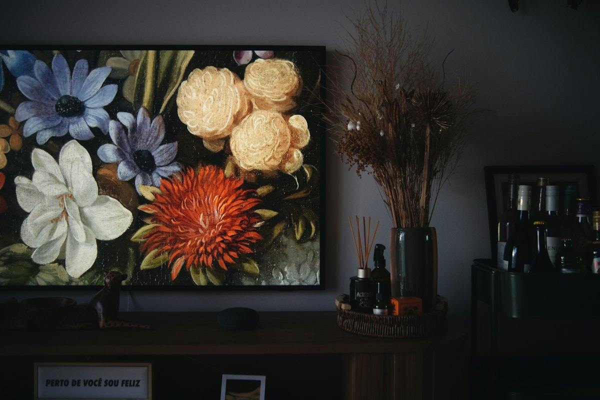 Art on the wall (Frame TV look)