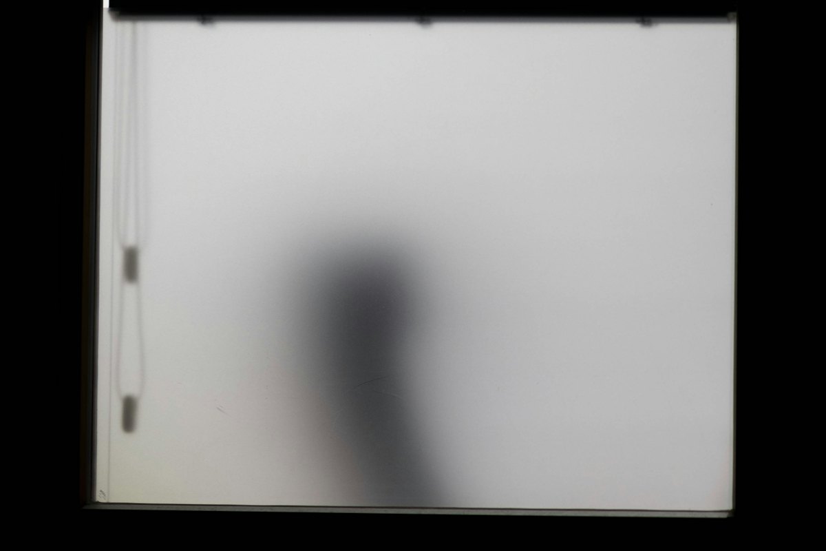 Half-open blinds